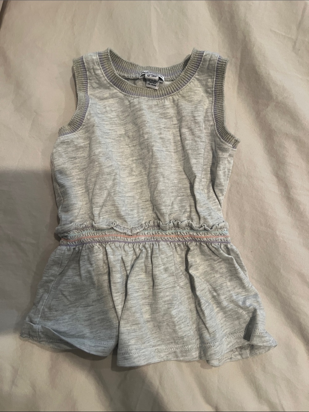 Splendid Light Heather Gray Baby Sweatshirt